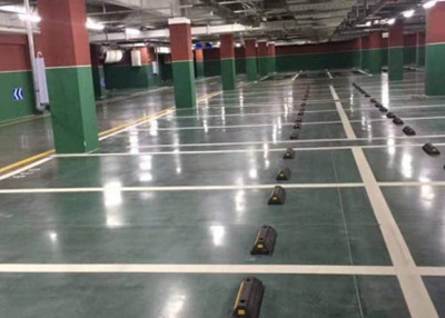 虎丘区地下车库停车场地坪